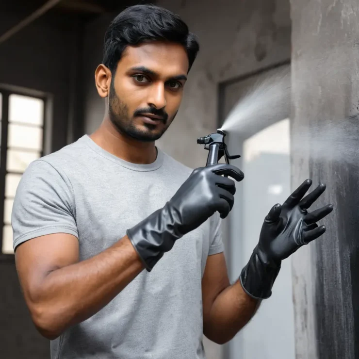 Coatings work