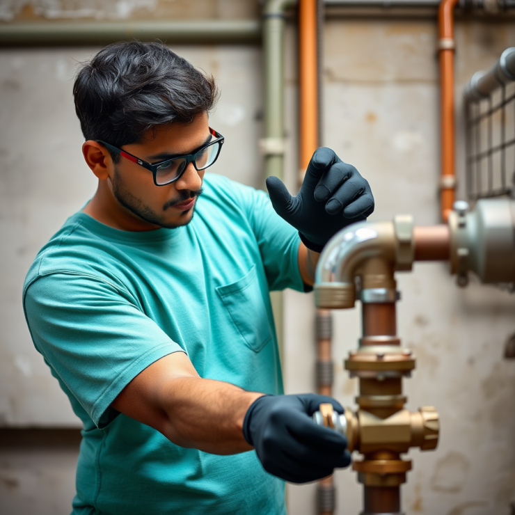 Connection Pipes and Tap