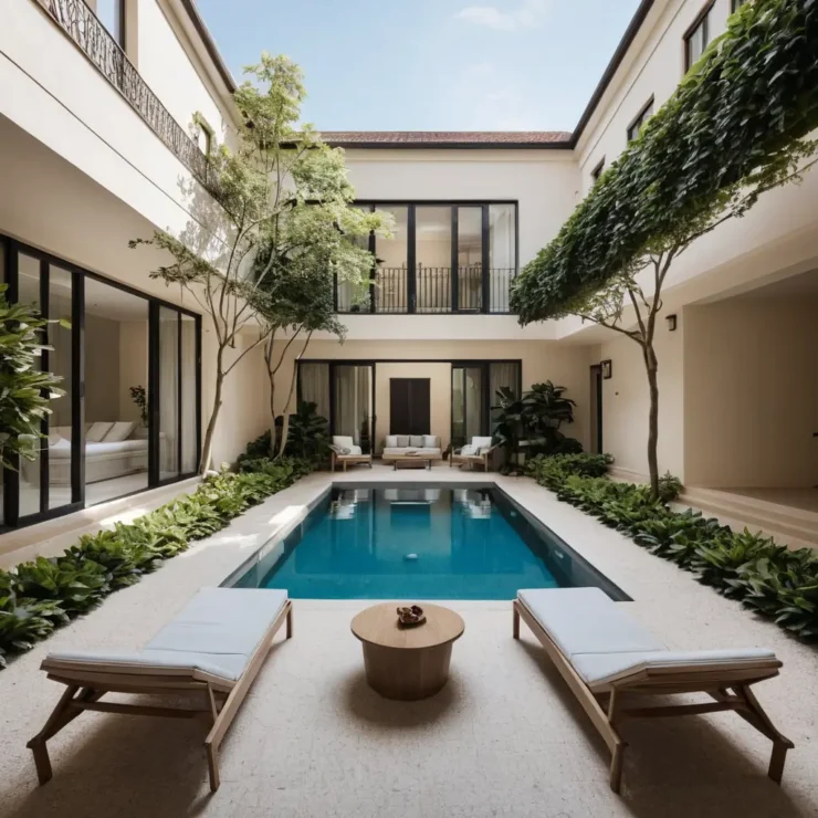 Courtyard/ Terrace, Swimming pool